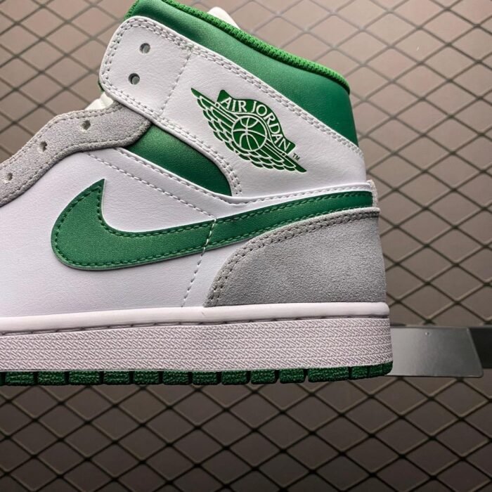 Air Jordan 1 Mid SE 'Grey Pine Green' - Image 5