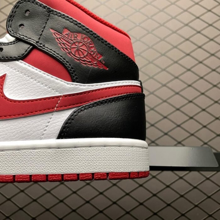 Air Jordan 1 Mid 'Black Gym Red' - Image 5