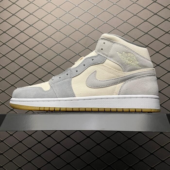 Air Jordan 1 Mid SE 'Coconut Milk Particle Grey' - Image 2