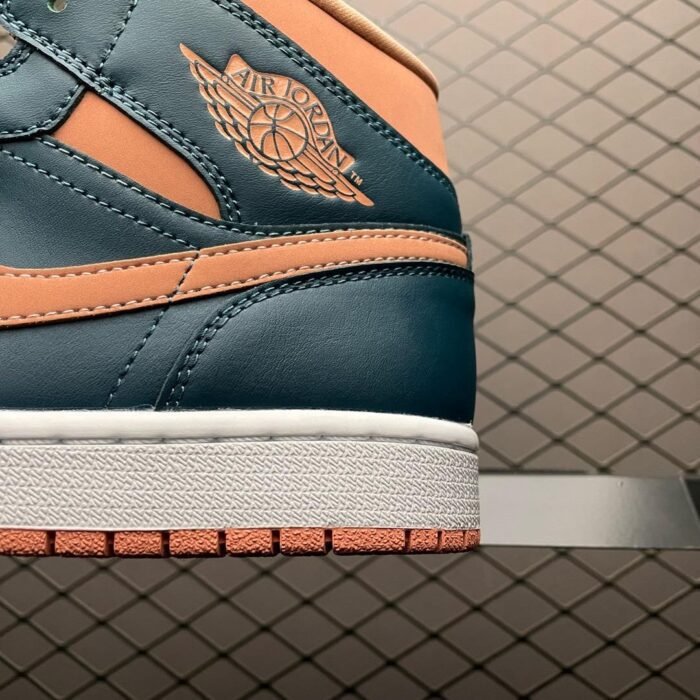 Wmns Air Jordan 1 Mid 'Dark Teal Green' - Image 5