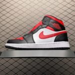 Air Jordan 1 Mid 'Bred Toe' - Image 2