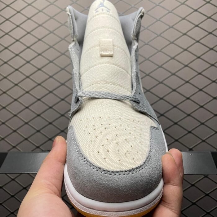 Air Jordan 1 Mid SE 'Coconut Milk Particle Grey' - Image 6