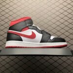 Air Jordan 1 Mid 'Black Gym Red' - Image 3