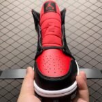 Air Jordan 1 Mid 'Bred Toe' - Image 6