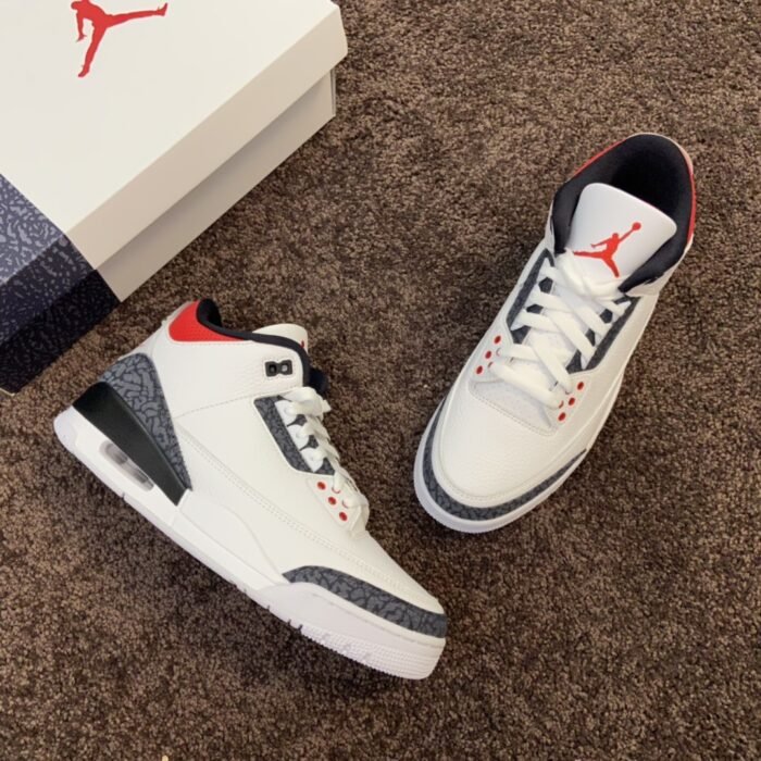 Air Jordan 3 Retro Denim SE 'Fire Red' - Image 3