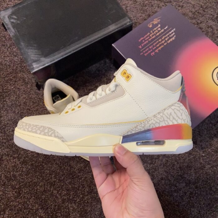 J. Balvin x Air Jordan 3 Retro 'Medellín Sunset' - Image 2