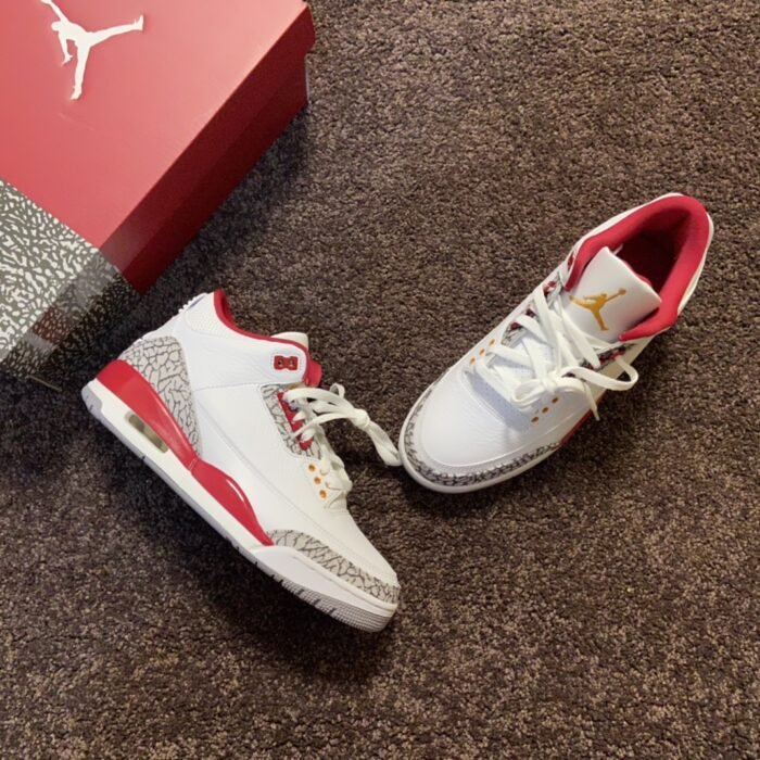 Air Jordan 3 Retro 'Fire Red' 2022 - Image 3