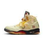Off-White x Air Jordan 5 SP 'Sail'