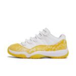 Wmns Air Jordan 11 Low 'Yellow Snakeskin'