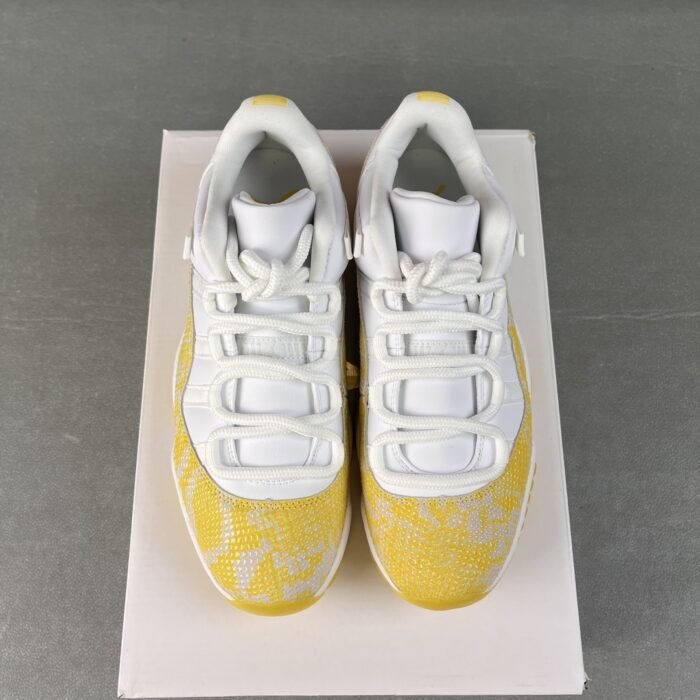 Wmns Air Jordan 11 Low 'Yellow Snakeskin' - Image 5