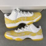 Wmns Air Jordan 11 Low 'Yellow Snakeskin' - Image 6