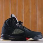 Supreme x Air Jordan 5 Retro 'Black' - Image 3