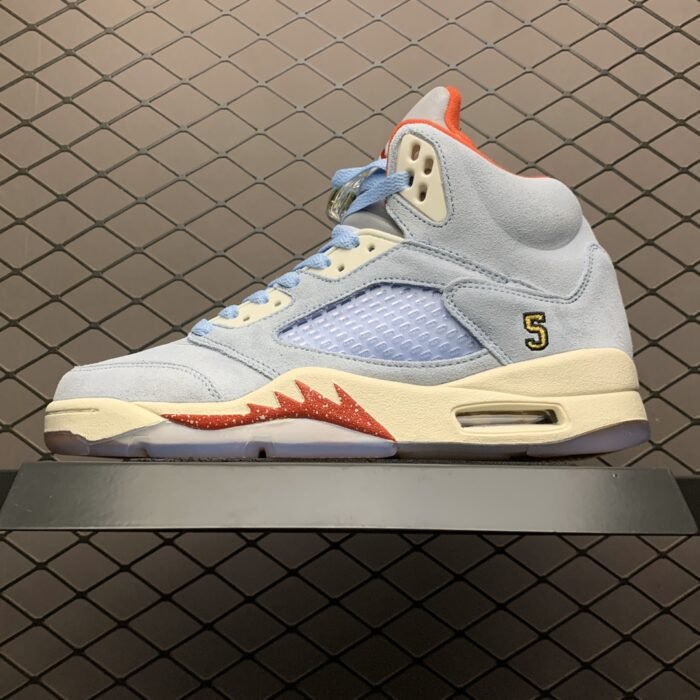 TROPHY ROOM x Air Jordan 5 ‘Ice Blue’ - Image 2