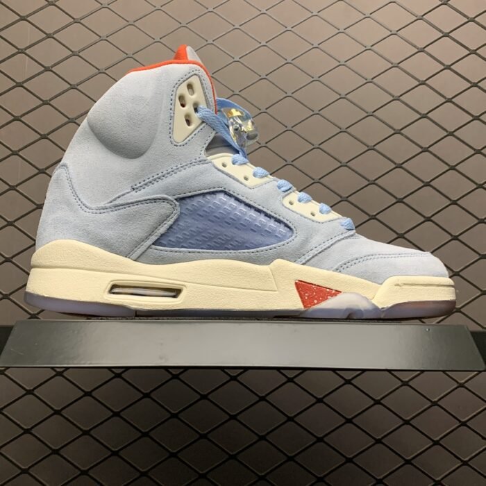 TROPHY ROOM x Air Jordan 5 ‘Ice Blue’ - Image 3