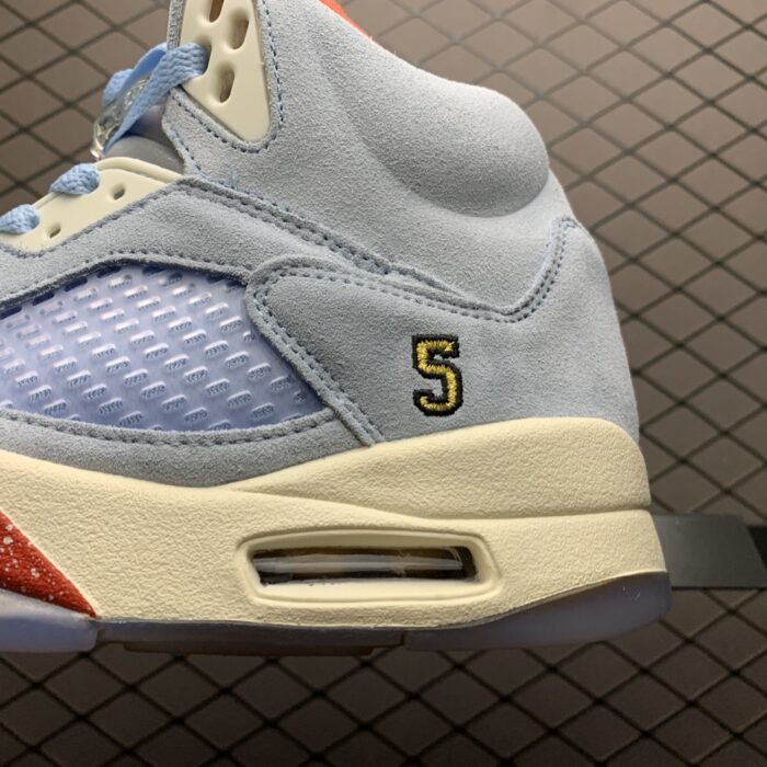 TROPHY ROOM x Air Jordan 5 ‘Ice Blue’ - Image 5