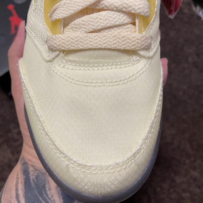 Off-White x Air Jordan 5 SP 'Sail' - Image 5