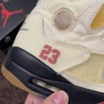 Off-White x Air Jordan 5 SP 'Sail' - Image 7