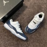 Air Jordan 11 Retro Low 'Navy Snakeskin' 2019 - Image 3