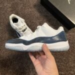 Air Jordan 11 Retro Low 'Navy Snakeskin' 2019 - Image 2