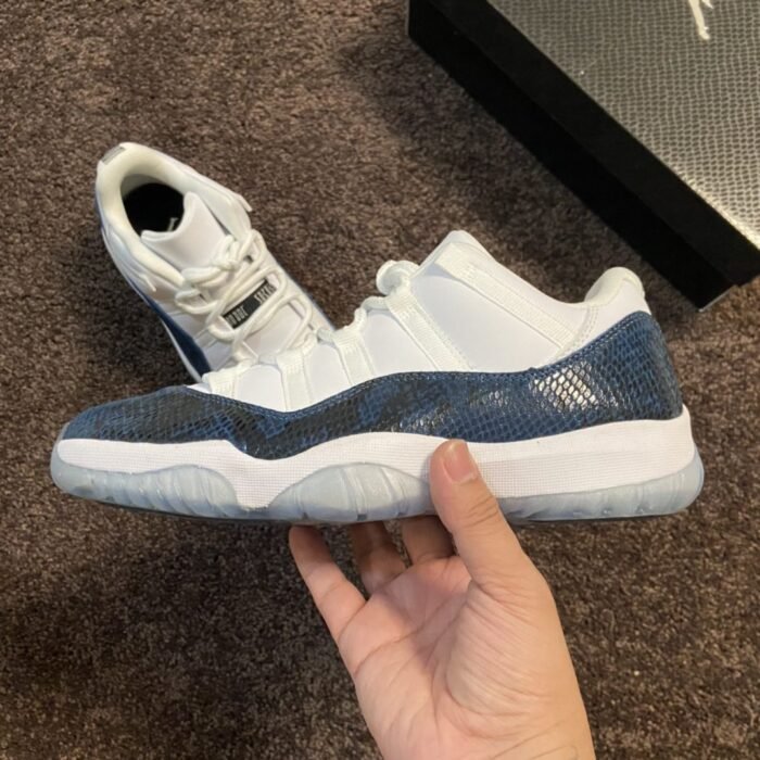 Air Jordan 11 Retro Low 'Navy Snakeskin' 2019 - Image 2