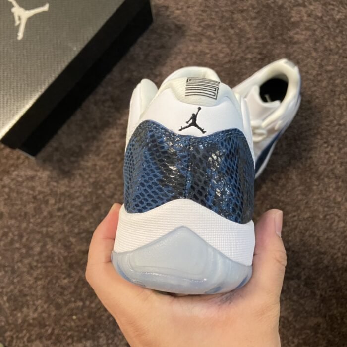 Air Jordan 11 Retro Low 'Navy Snakeskin' 2019 - Image 6