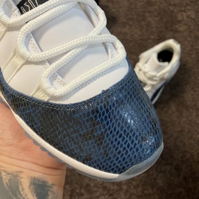 Air Jordan 11 Retro Low 'Navy Snakeskin' 2019 - Image 4